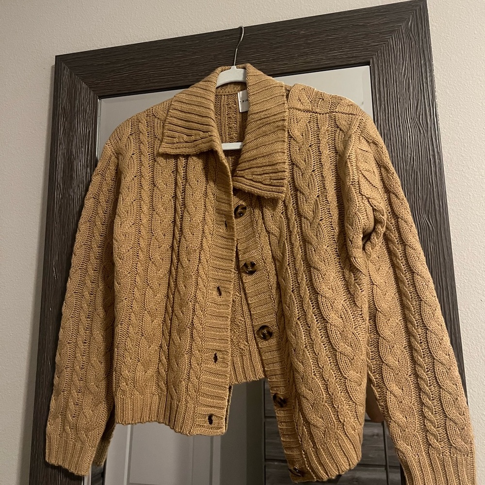 Tan sweater